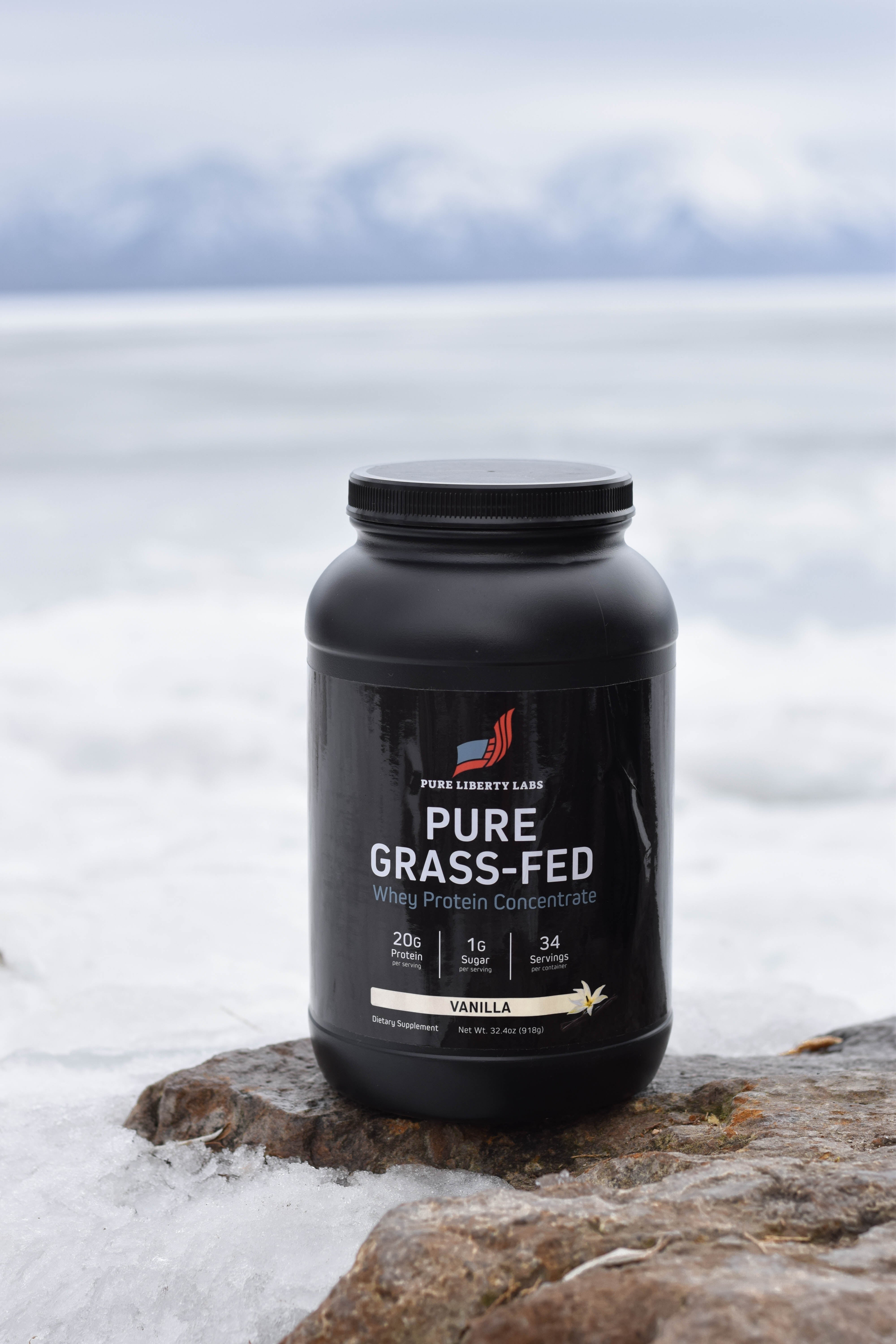 Grass-Fed Whey Protein - Vanilla