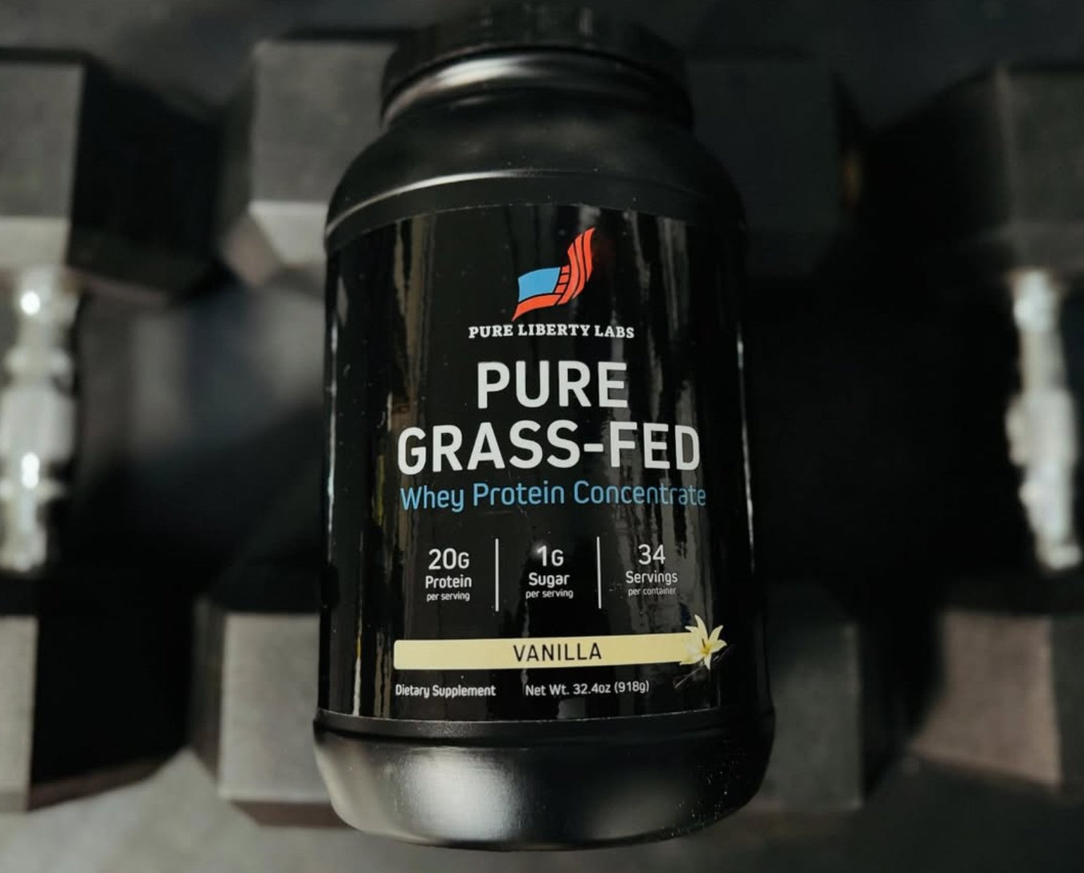Grass-Fed Whey Protein - Vanilla