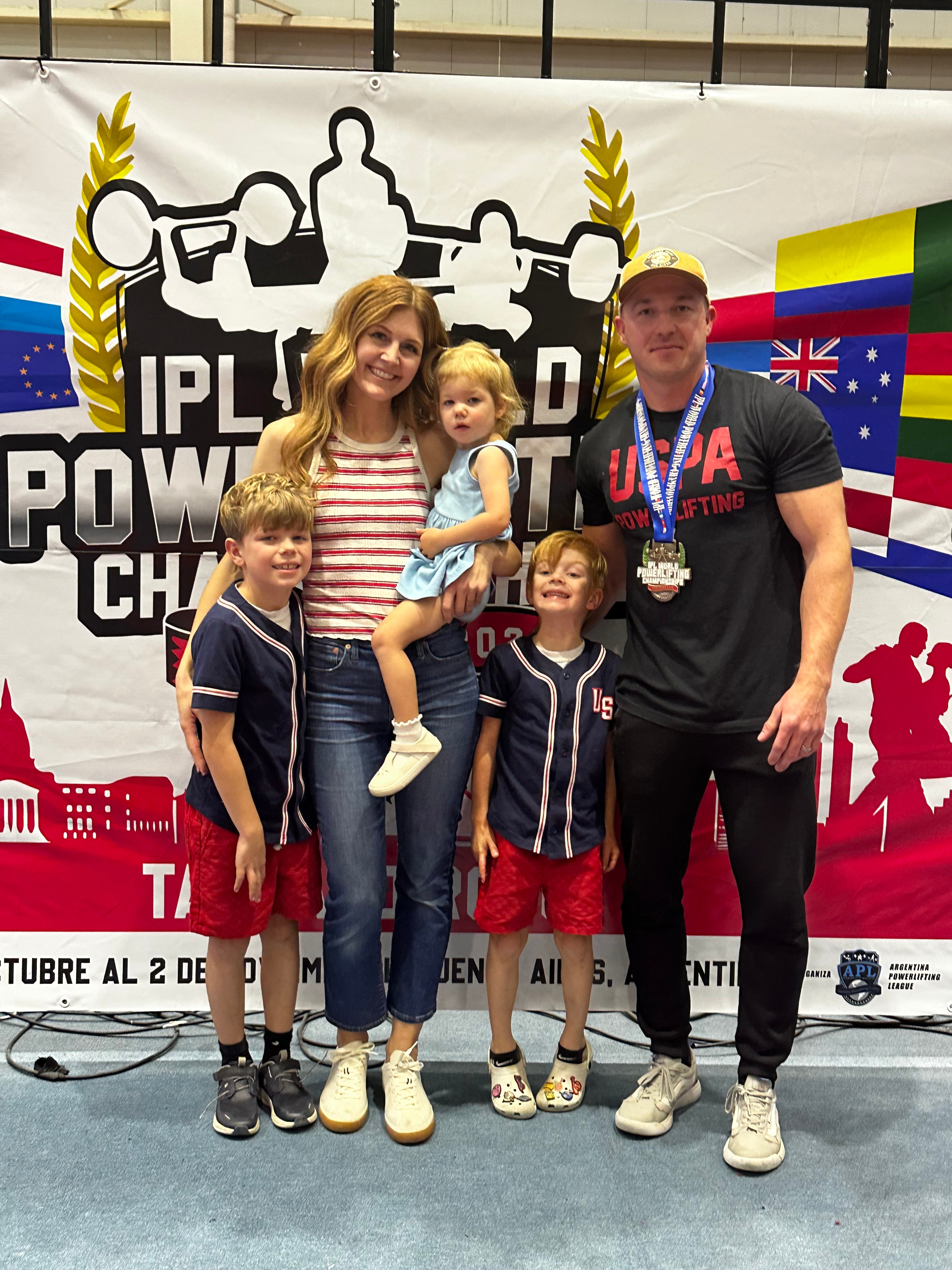 Peter with family