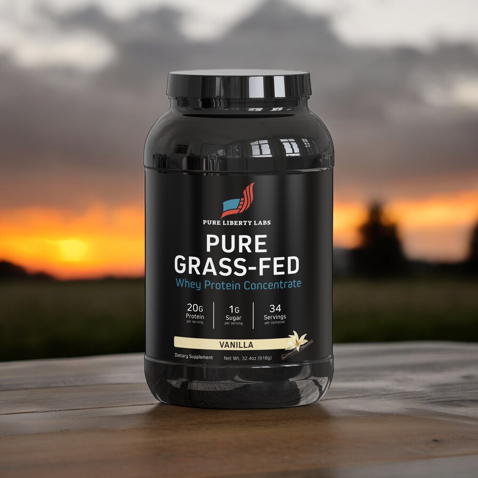 Grass-Fed Whey Protein - Vanilla