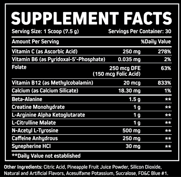 Liberty Pump Pre-Workout